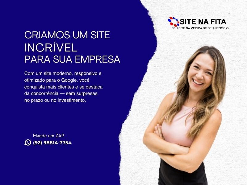 Criar Sites em Manaus é Com a Site na Fita